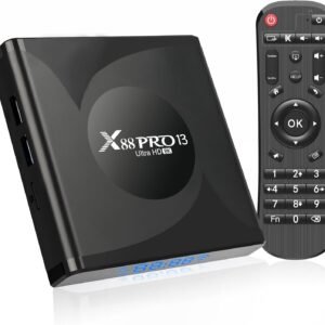 Android TV Box X88 Pro 13 8K Ultra HD – Marrës Inteligjent me Ekran LED