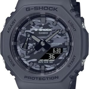 Orë Dore për Meshkuj Casio G-Shock GA-2100CA-8A – Edicion Camouflage